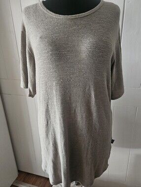 Olive Green Women's Crewneck Tshirt Dress